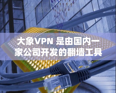 大象VPN 是由国内一家公司开发的翻墙工具，旨在帮助用户绕过网络限制，访问国外网站，同时提供隐私保护。以下是对大象VPN 的详细分析，帮助您全面了解其功能和使用情况