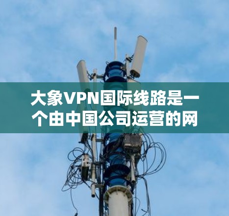 大象VPN国际线路是一个由中国公司运营的网络服务，专为国际用户提供高效、安全的网络连接，解决访问限制和隐私保护问题。以下是对其国际线路的详细分析